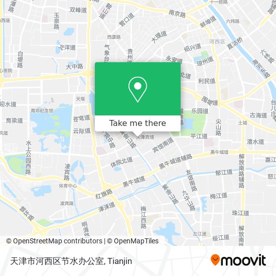 天津市河西区节水办公室 map
