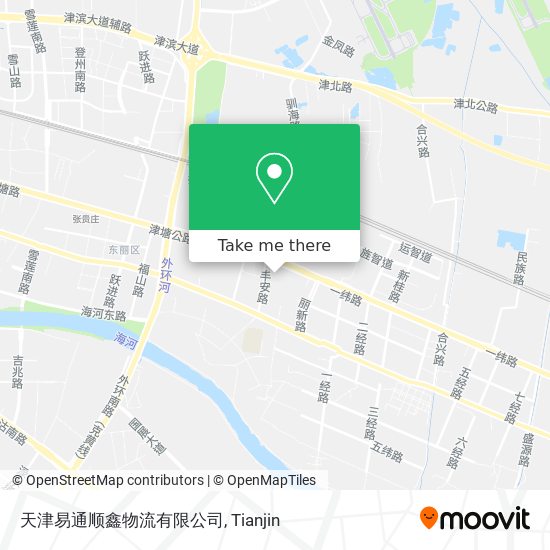 天津易通顺鑫物流有限公司 map