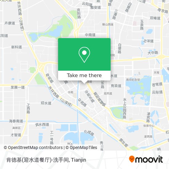 肯德基(迎水道餐厅)-洗手间 map
