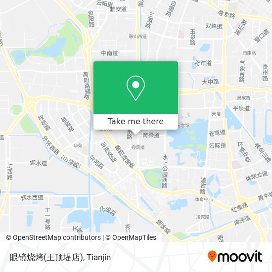 眼镜烧烤(王顶堤店) map
