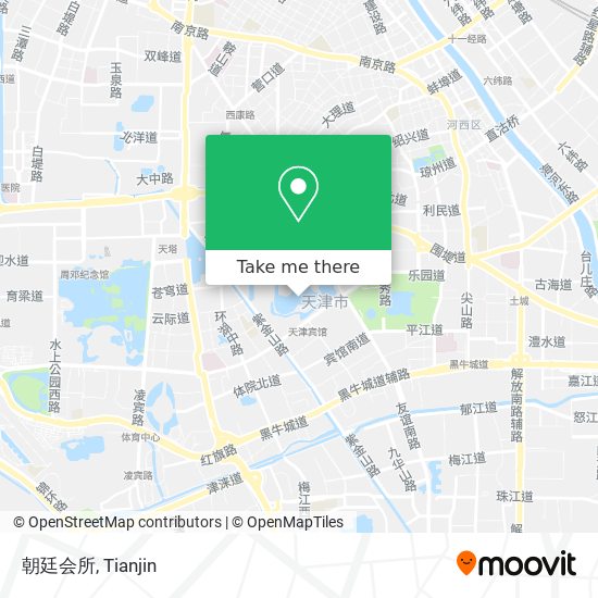 朝廷会所 map