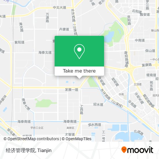 经济管理学院 map