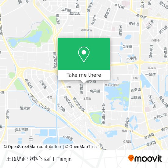 王顶堤商业中心-西门 map