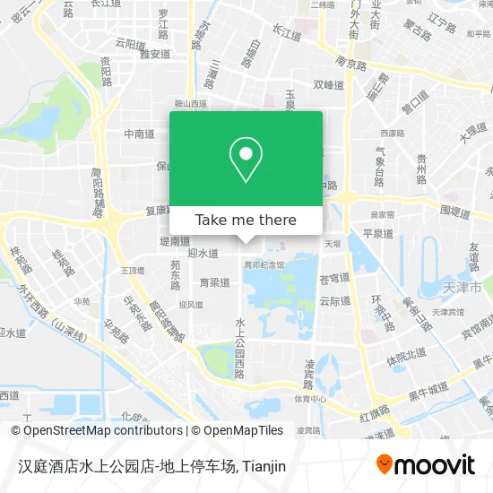 汉庭酒店水上公园店-地上停车场 map