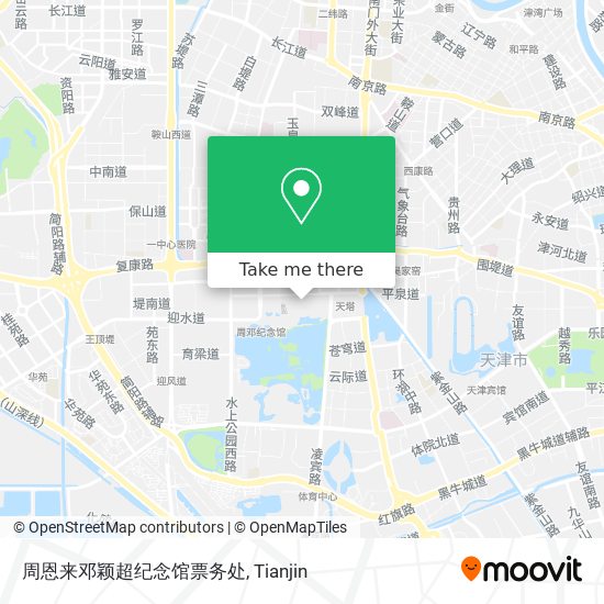 周恩来邓颖超纪念馆票务处 map