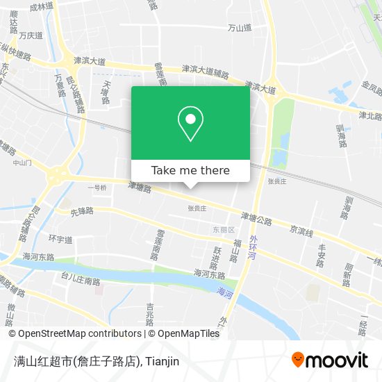 满山红超市(詹庄子路店) map