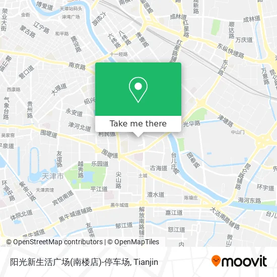 阳光新生活广场(南楼店)-停车场 map