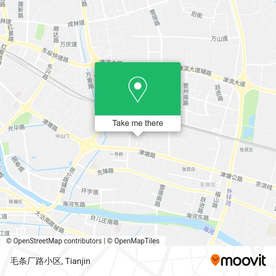 毛条厂路小区 map