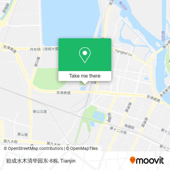 贻成水木清华园东-8栋 map
