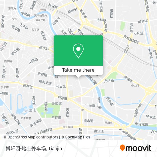 博轩园-地上停车场 map