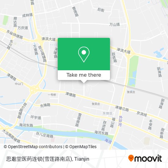 思邈堂医药连锁(雪莲路南店) map