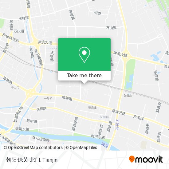 朝阳·绿茵-北门 map