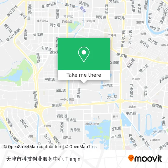 天津市科技创业服务中心 map