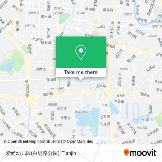 爱尚幼儿园(白堤路分园) map