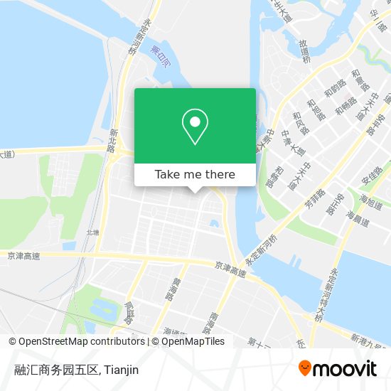 融汇商务园五区 map