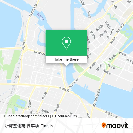 听海蓝珊苑-停车场 map