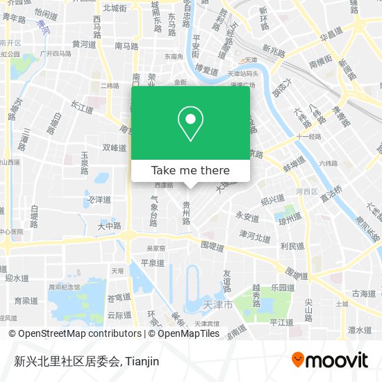 新兴北里社区居委会 map