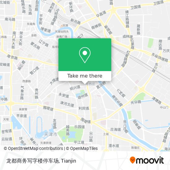 龙都商务写字楼停车场 map