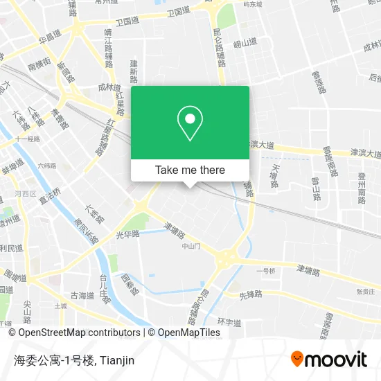 海委公寓-1号楼 map