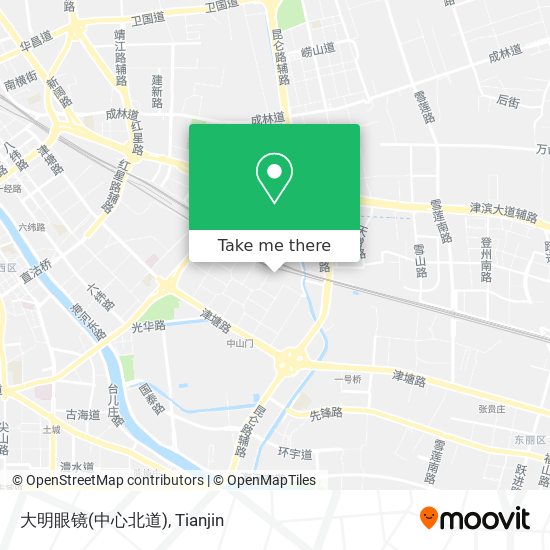 大明眼镜(中心北道) map
