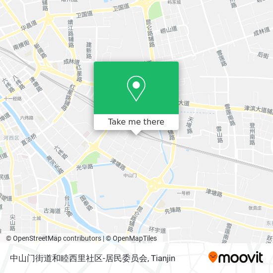 中山门街道和睦西里社区-居民委员会 map