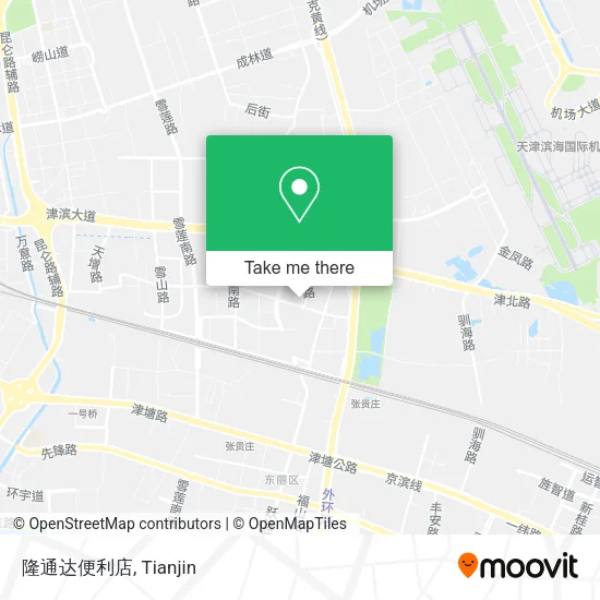 隆通达便利店 map