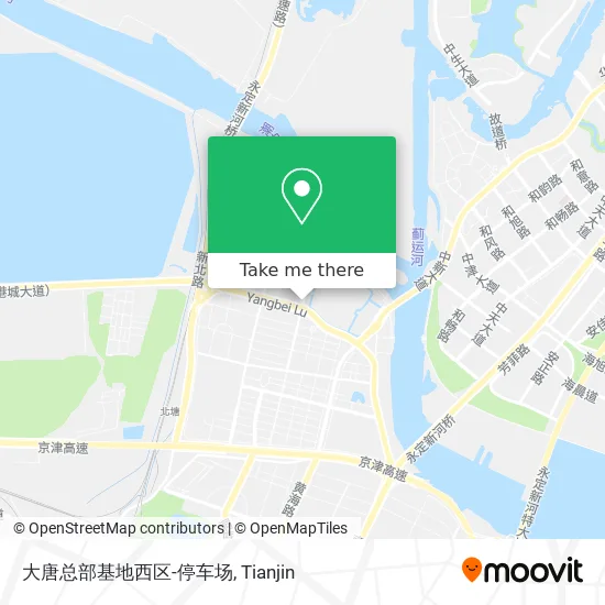 大唐总部基地西区-停车场 map