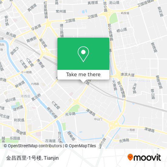 金昌西里-1号楼 map