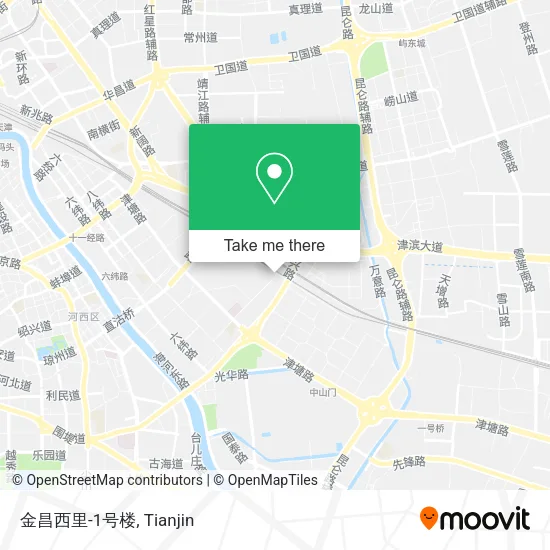 金昌西里-1号楼 map