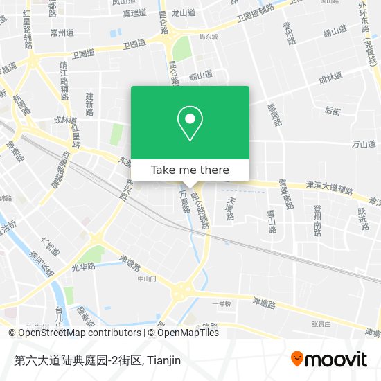 第六大道陆典庭园-2街区 map