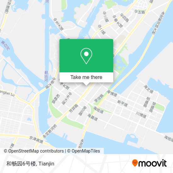 和畅园6号楼 map