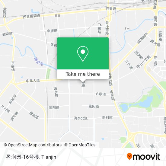 盈润园-16号楼 map