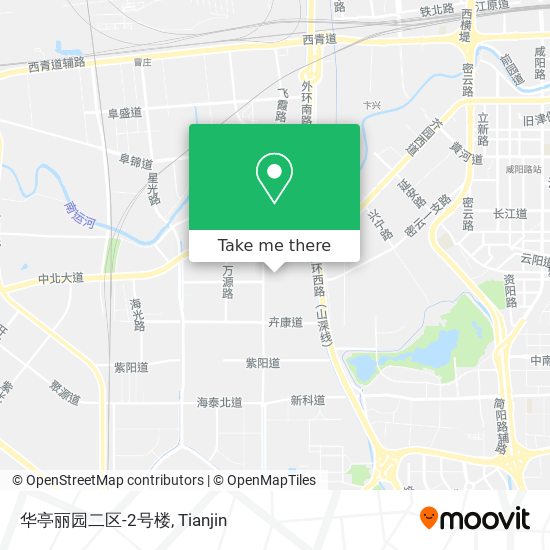 华亭丽园二区-2号楼 map