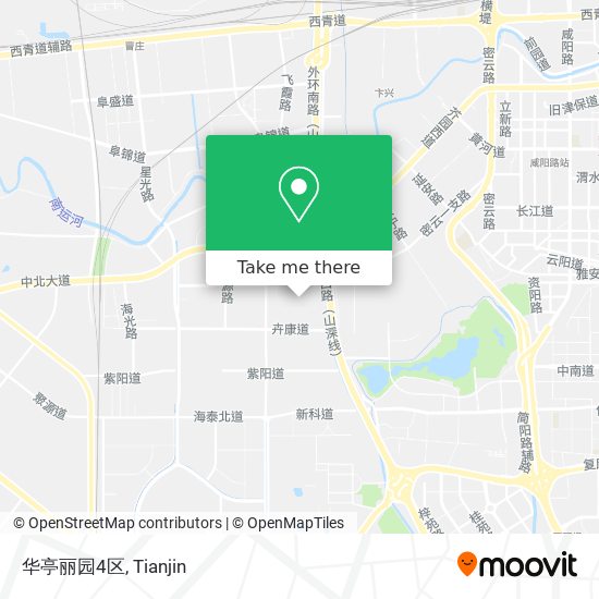 华亭丽园4区 map