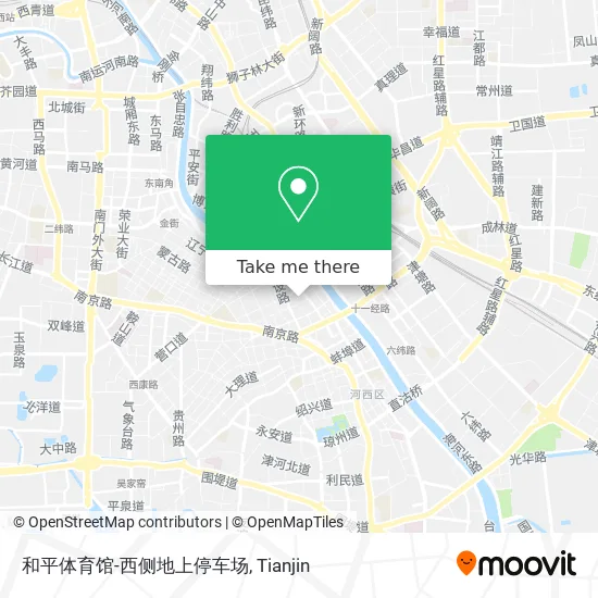 和平体育馆-西侧地上停车场 map