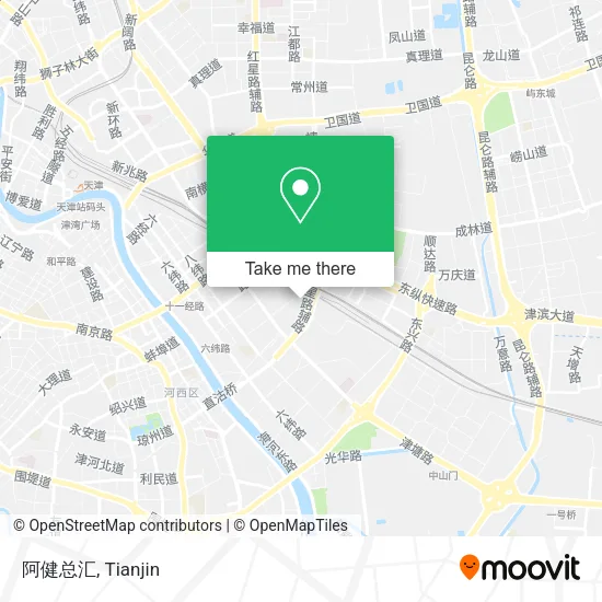 阿健总汇 map