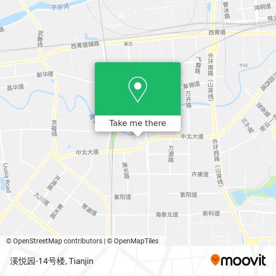 溪悦园-14号楼 map