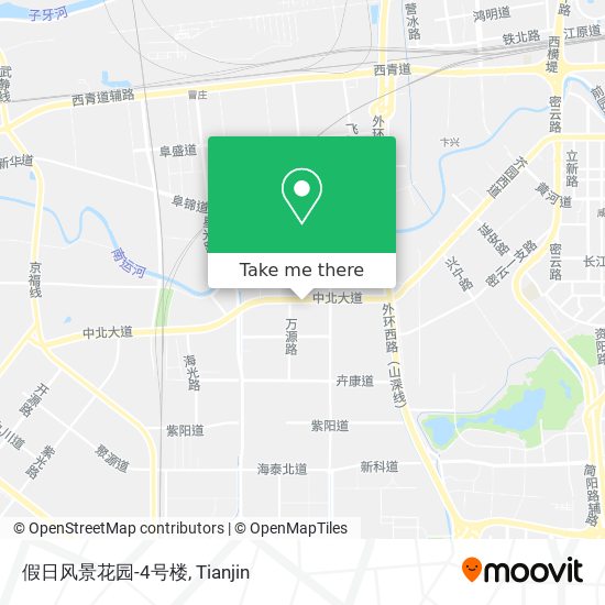 假日风景花园-4号楼 map