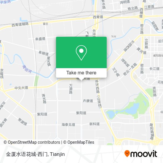 金厦水语花城-西门 map