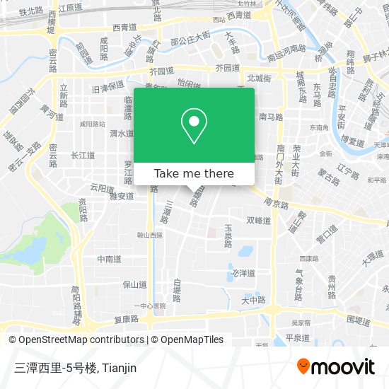 三潭西里-5号楼 map