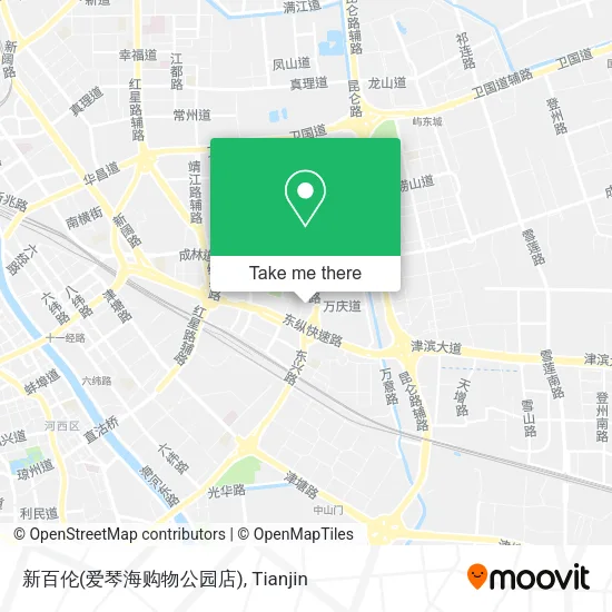 新百伦(爱琴海购物公园店) map
