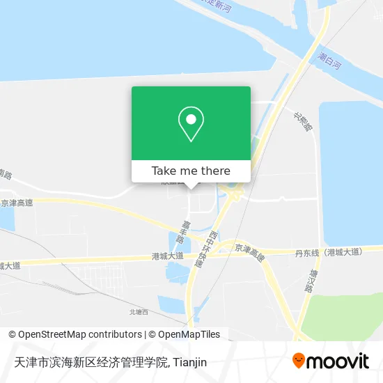 天津市滨海新区经济管理学院 map