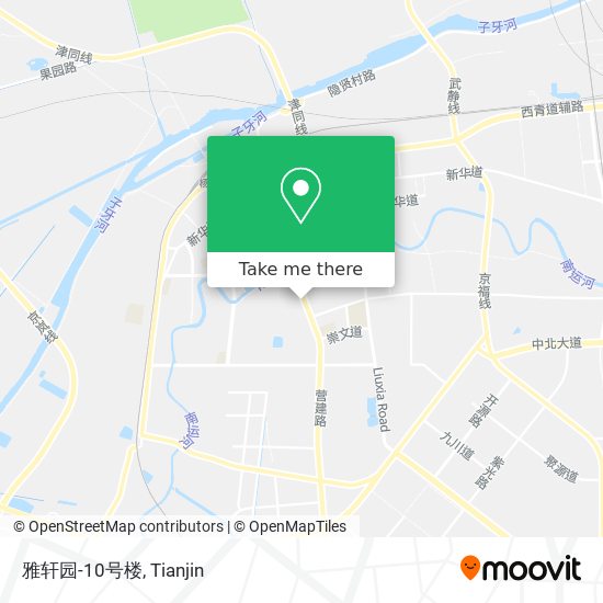 雅轩园-10号楼 map