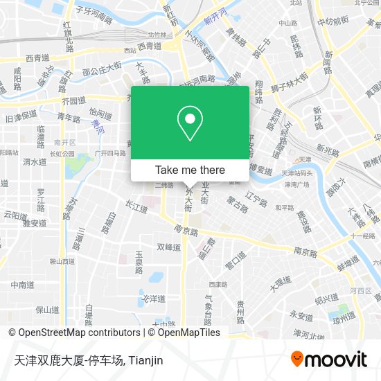 天津双鹿大厦-停车场 map