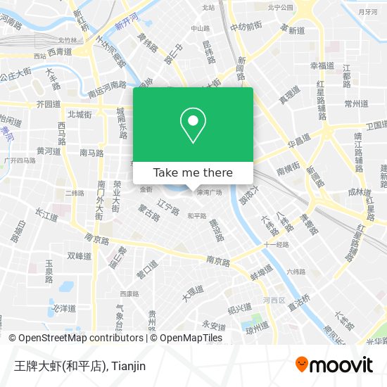 王牌大虾(和平店) map