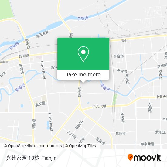 兴苑家园-13栋 map