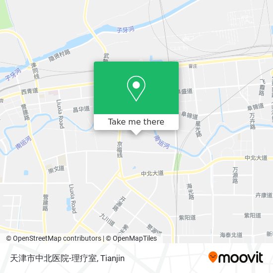 天津市中北医院-理疗室 map