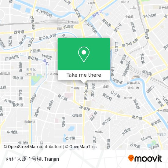 丽程大厦-1号楼 map