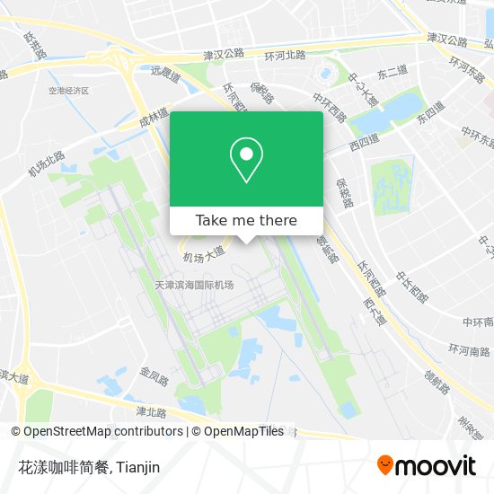 花漾咖啡简餐 map