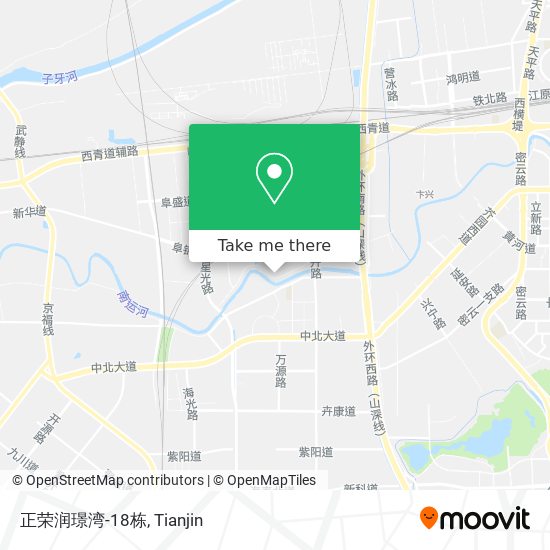 正荣润璟湾-18栋 map